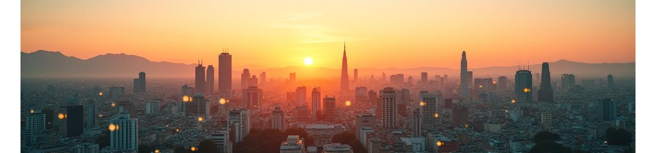 Skyline moderno de Madrid al atardecer, simbolizando el dinamismo de la comunidad de Forma Activa